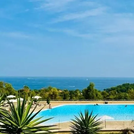 Studio-terrasse Avec Vue Mer-clim-parking-draps Inclus شقة *