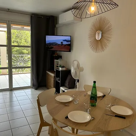 Studio-terrasse Avec Vue Mer-clim-parking-draps Inclus * Saint-Raphael (Var)